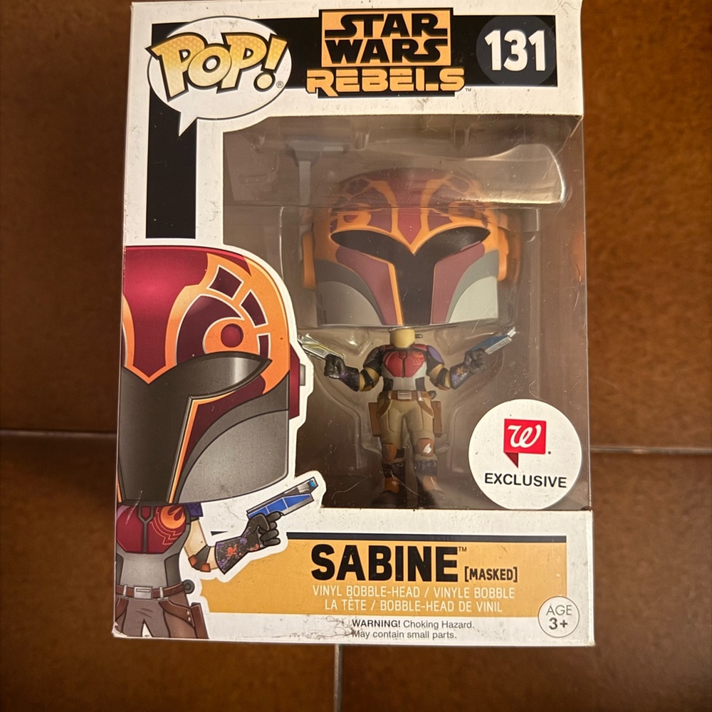 Funko Pop! Star Wars Rebels Sabine [Masked] Exclusive Figure